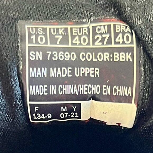 Skechers Men’s Black Athletic Sneakers Size 10 (EU 40) Air Cooled Memory Foam - Picture 3 of 16